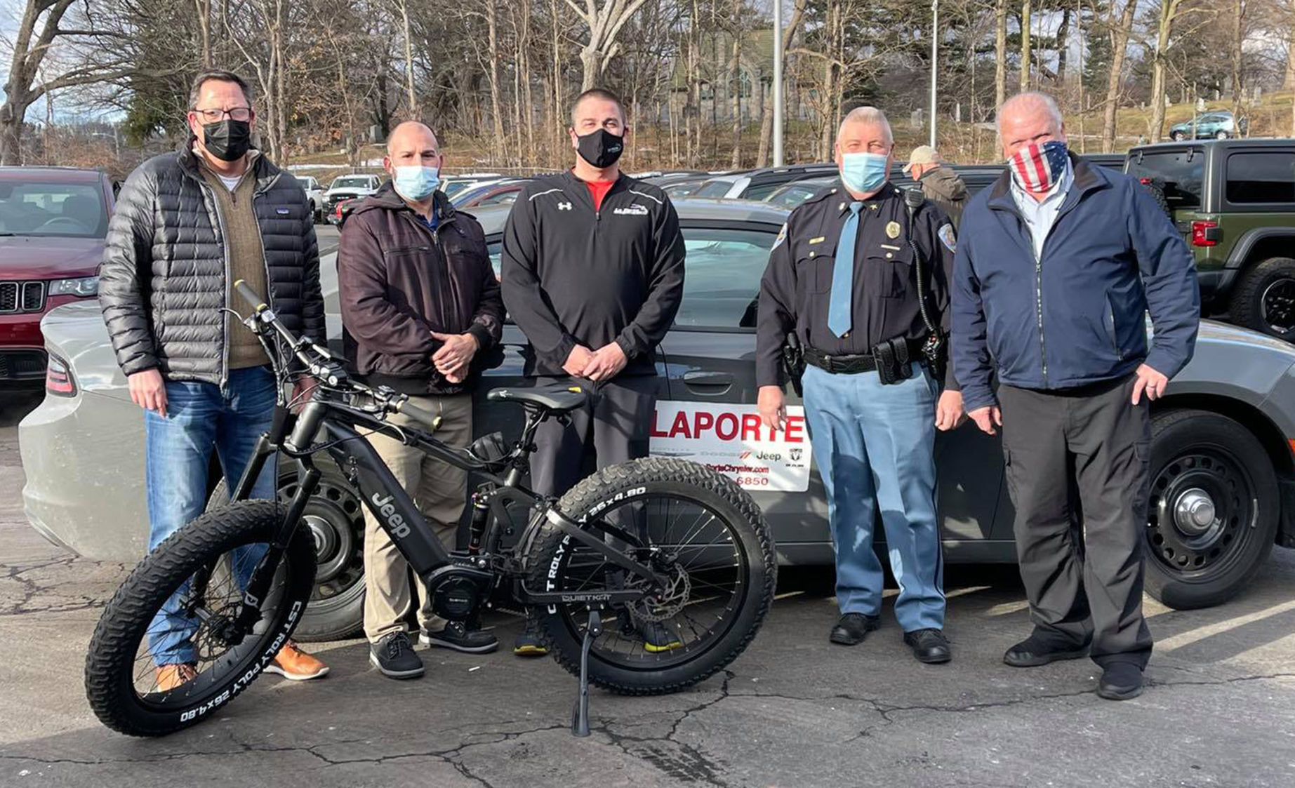 La Porte cops can hit streets and trails on donated eBike